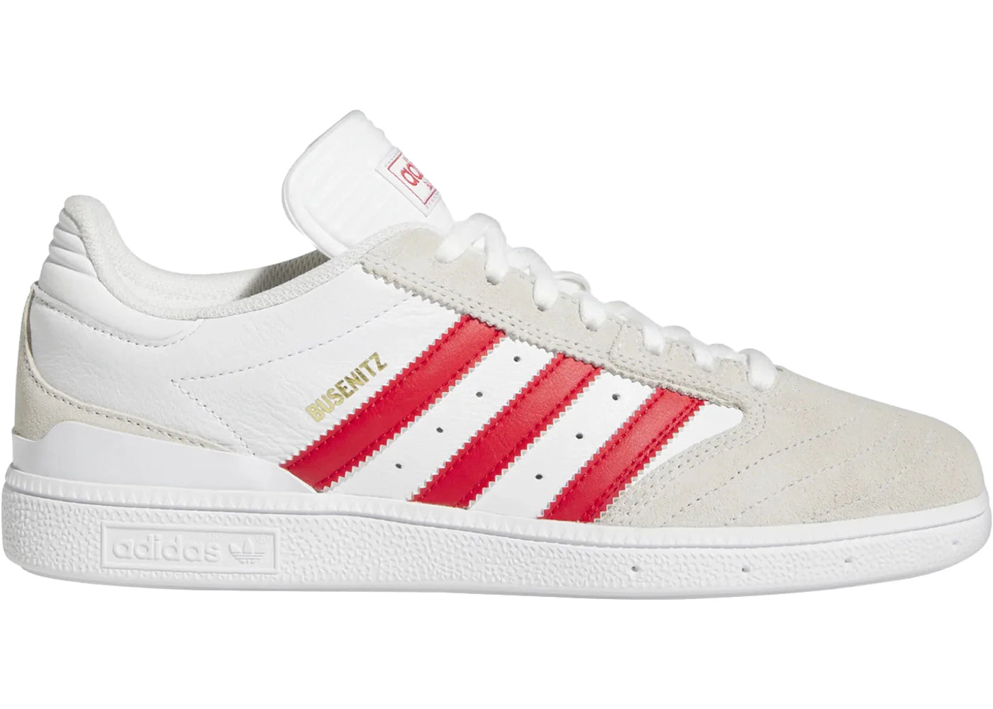 adidas Busenitz White Better Scarlet - vue secondaire A