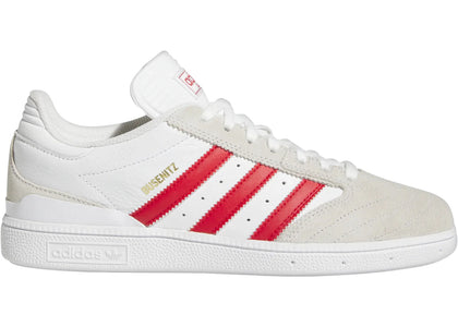 adidas Busenitz White Better Scarlet - sneakers view 2