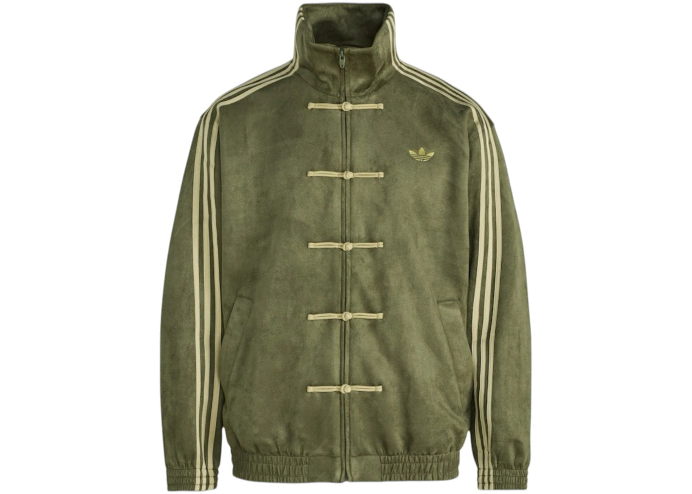 adidas CTT Chinese Track Top 3.1 Gender Neutral Jacket Olive - vue secondaire A