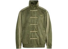 adidas CTT Chinese Track Top 3.1 Gender Neutral Jacket Olive - vue 360