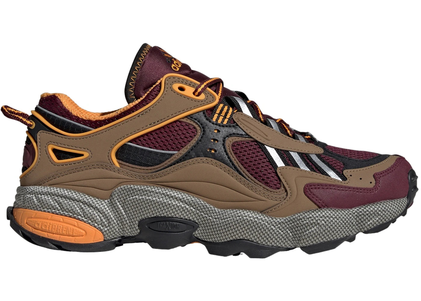 adidas Cadiant FYW Maroon Core Black Linen Khaki - vue secondaire A