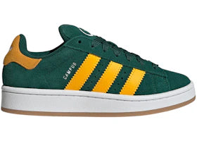adidas Campus 00s Camp Collegiate Green Crew Yellow Cloud White (GS) - authentic adidas sneakers