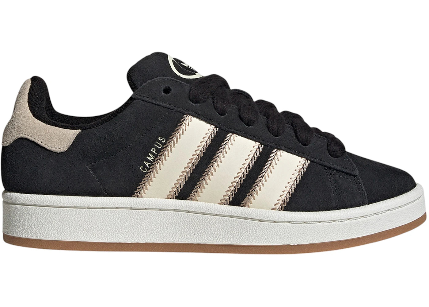 adidas Campus 00s Camp Core Black Cream White Magic Beige (Women's) - vue 360
