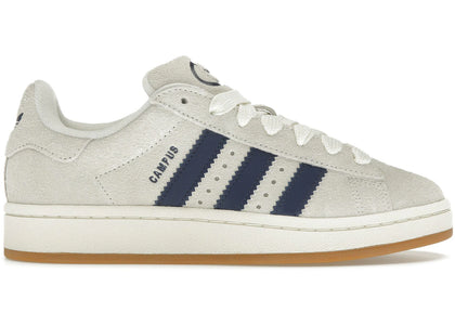 adidas Campus 00s Cream White Dark Blue - authentic adidas sneakers