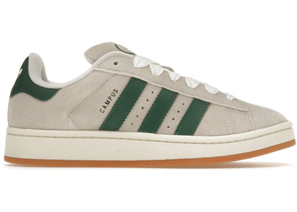 adidas Campus 00s Crystal White Dark Green (Women's) - authentic adidas sneakers