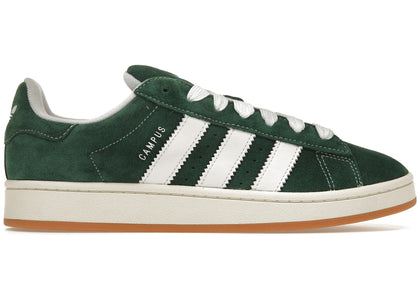 adidas Campus 00s Dark Green Cloud White % sneakers - authentic adidas shoes
