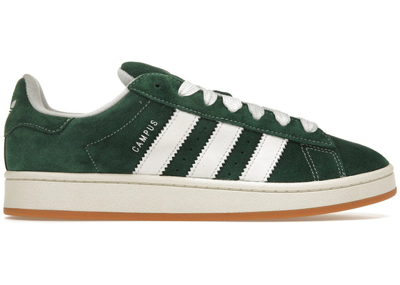adidas Campus 00s Dark Green Cloud White sneakers - authentic adidas shoes