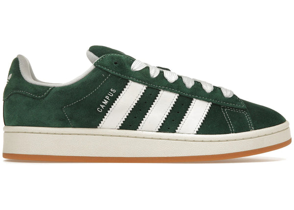 adidas Campus 00s Dark Green Cloud White sneakers - authentic adidas shoes