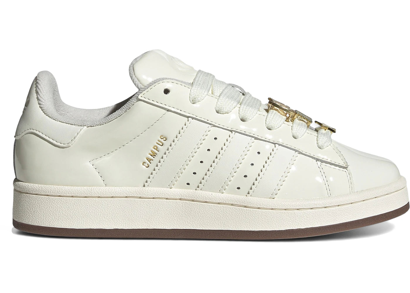 adidas Campus 00s Off White Gold Metallic (Women's) - vue 360