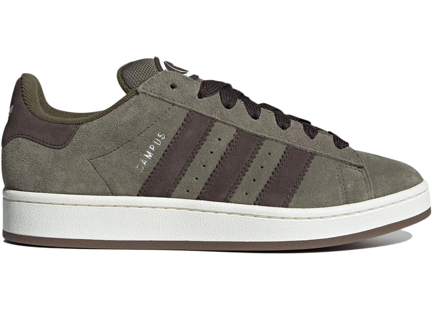 adidas Campus 00s Olive Strata Dark Brown - vue 360