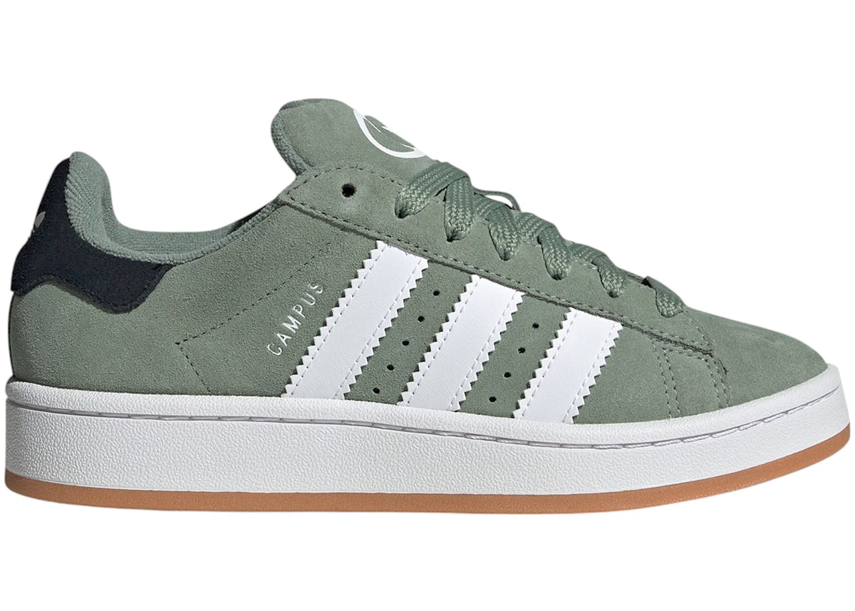 adidas Campus 00s Silver Green Cloud White Gum (GS) - vue secondaire A