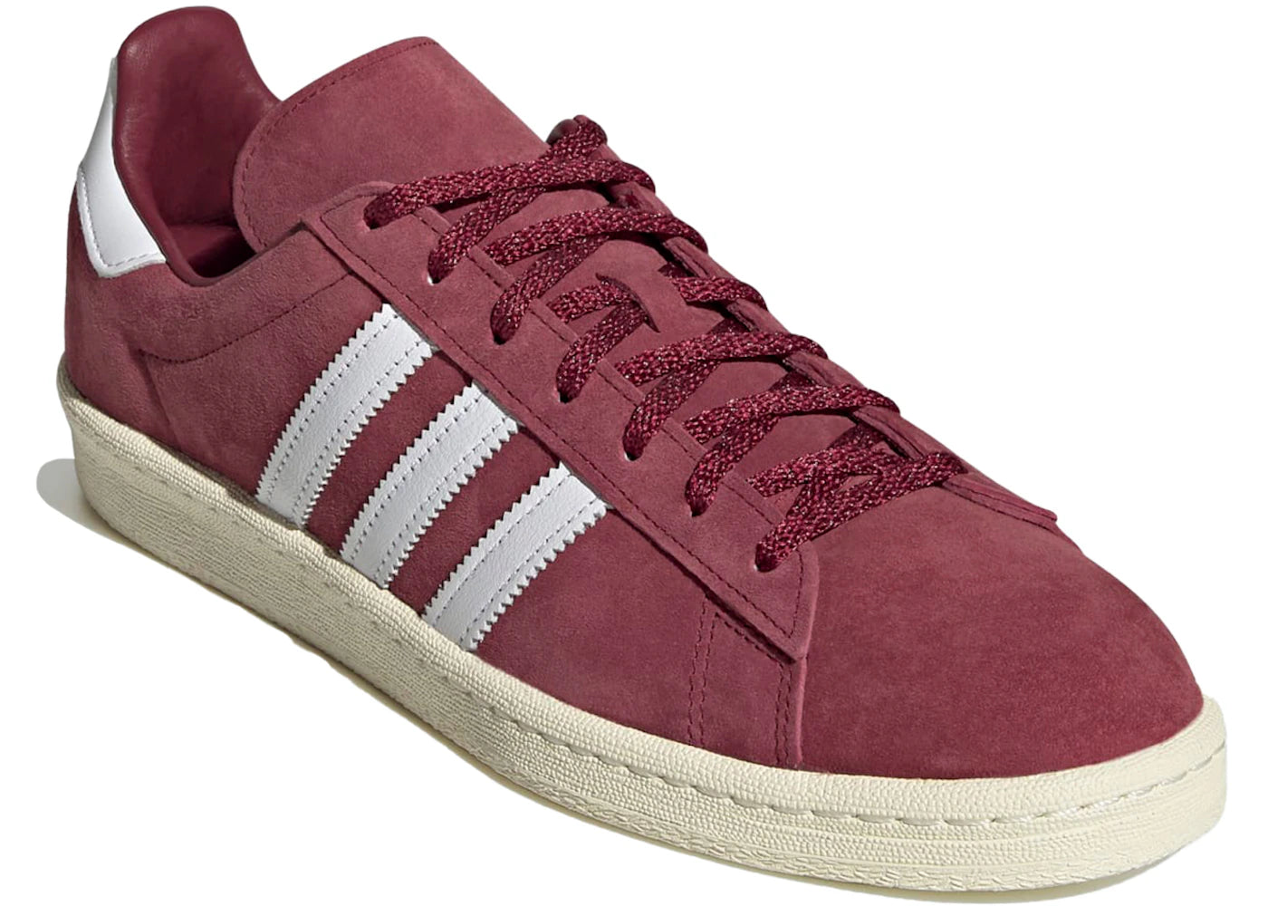 adidas Campus 80s Collegiate Burgundy Cloud White - vue secondaire B