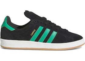 adidas Campus ADV Black Court Green - authentic adidas sneakers