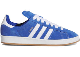 adidas Campus ADV Royal Blue Cloud White Gold Metallic - authentic adidas sneakers