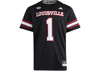 adidas Cardinals Premier Strategy Throwback Jersey Louisville Black