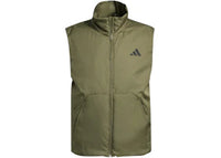 adidas City Tech Climawarm Padded Insulated Vest Olive Strata