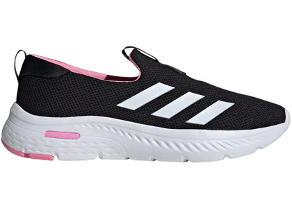 adidas Cloudfoam Move Lounger Core Black Cloud White Bliss Pink (Women's) - authentic adidas sneakers