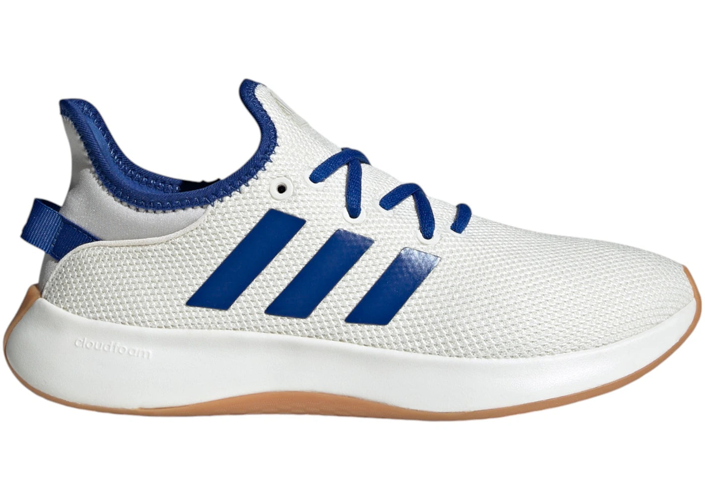 adidas Cloudfoam Pure Core White Royal Blue Grey (Women's) - vue secondaire A