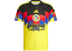 adidas Club America 2025/2026 Home Jersey Yellow - authentic adidas apparel