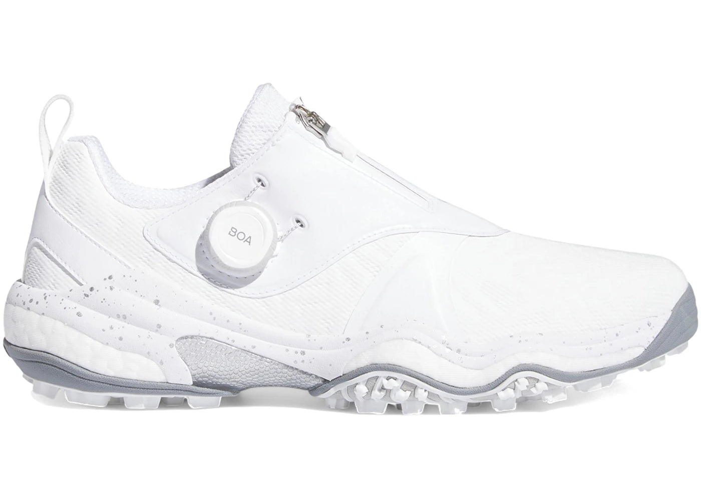 adidas Codechaos BOA 25 Golf Cloud White Silver Metallic Grey Two - vue 360