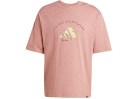 adidas Codes Doodle Scooter Graphic Tee Warm Clay