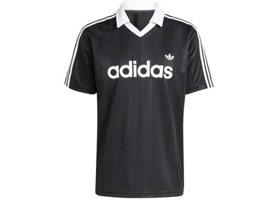 adidas Collar Engineered Jersey Black
