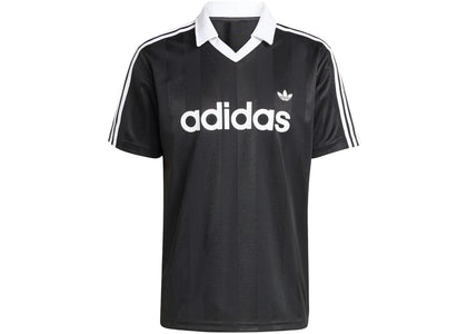 adidas Collar Engineered Jersey Black - authentic adidas apparel