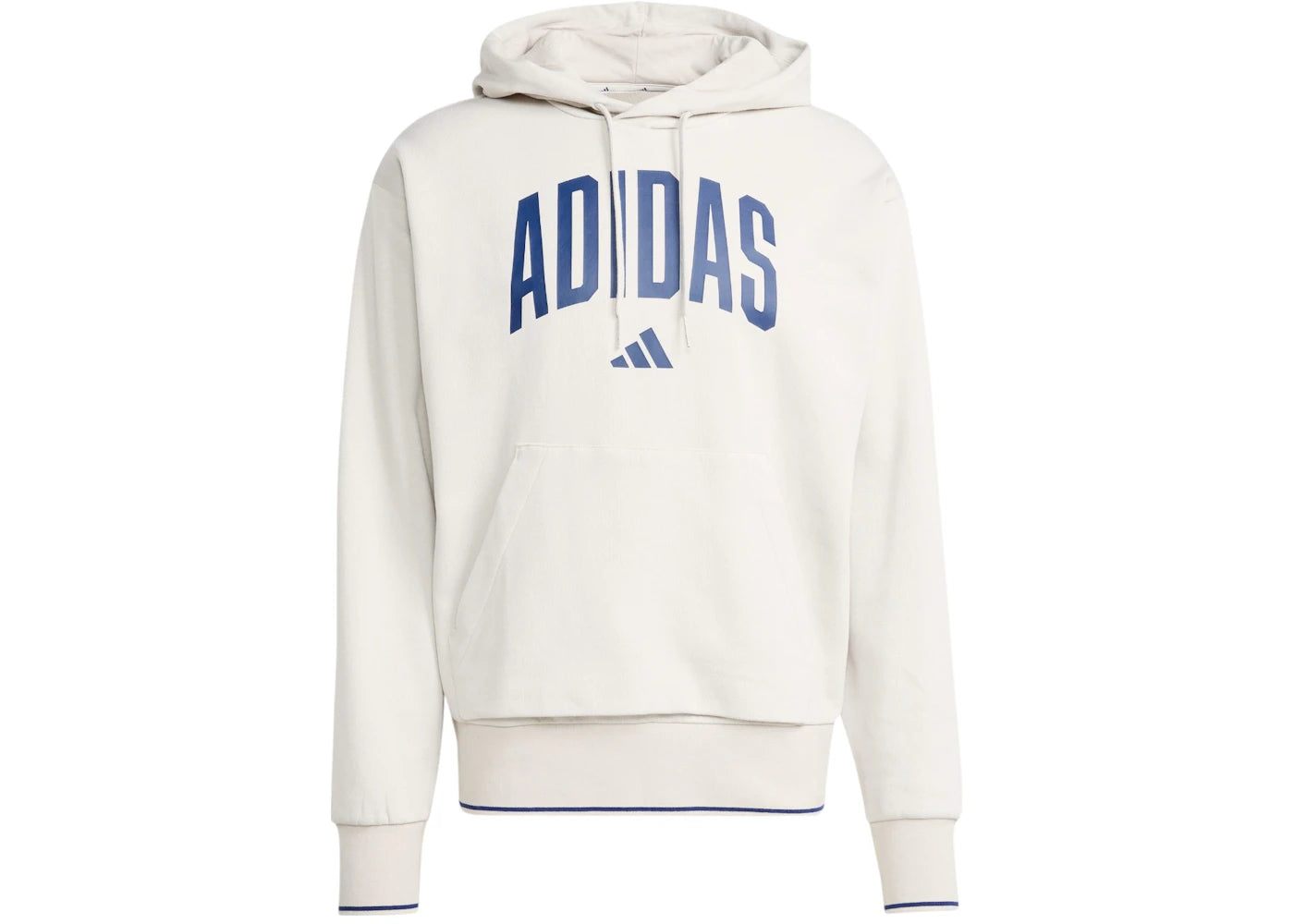 adidas Collegiate Hoodie Beige Dark Blue - vue 360