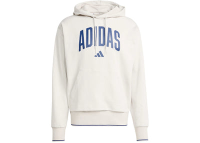 adidas Collegiate Hoodie Beige Dark Blue