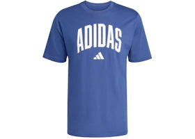 adidas Collegiate Lineage Graphic T-Shirt Dark Blue