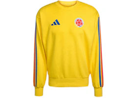 adidas Colombia DNA Crew Sweatshirt Impact Yellow