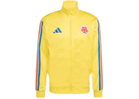 adidas Colombia DNA Track Top Impact Yellow - vue 360