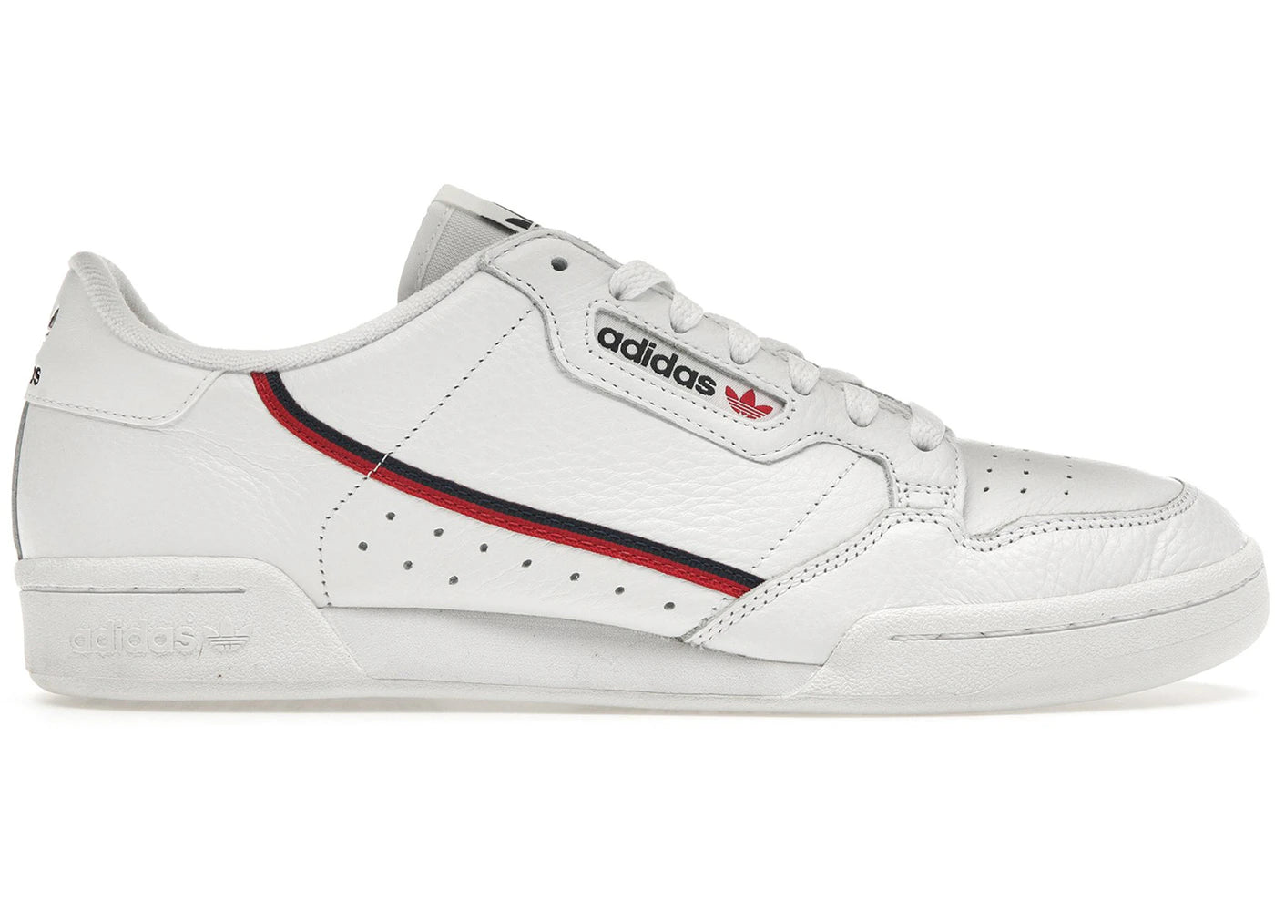 adidas Continental 80 White Scarlet Navy