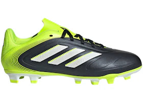 adidas Copa Pure 3 Club FG/MG Core Black Cloud White Lucid Lemon (GS) - authentic adidas sneakers