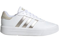 adidas Court Platform Cloud White Champagne Met. Alumina (Women's)