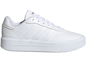 adidas Court Platform Cloud White Core Black (Women's) - vue 360