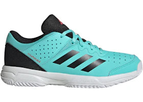 adidas Court Stabil Flash Aqua Black White (GS)