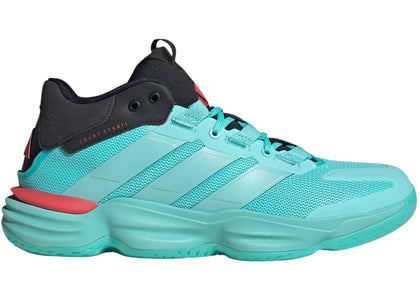adidas Court Stabil Indoor Flash Aqua Semi Lucid Red - sneakers view 2