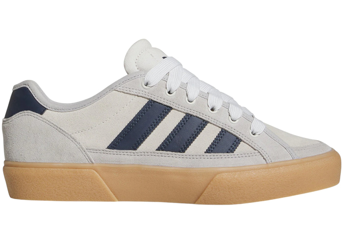 adidas Court TNS Premiere Grey Two Collegiate Navy Gum - vue secondaire A