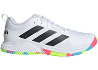 adidas Court Team Bounce 2.0 Cloud White Core Black Lucid Lemon (Women's)