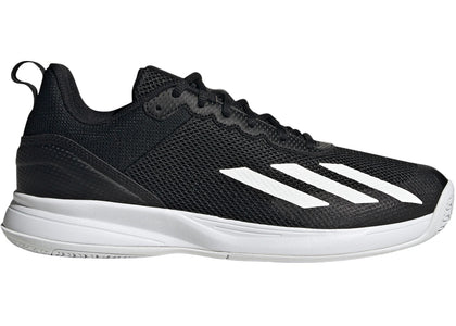 adidas Courtflash Speed Core Black Cloud White Matte Silver - sneakers view 2