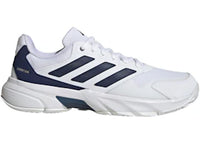 adidas Courtjam Control 3 White Dark Blue Cyber Metallic
