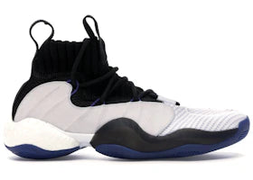 adidas Crazy BYW X Black White Purple - vue secondaire A