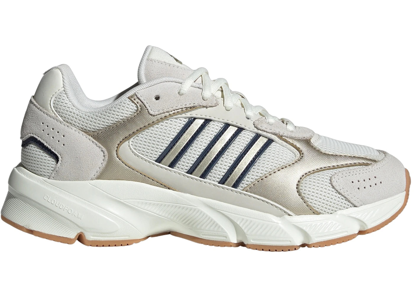 adidas Crazychaos 2000 Off White Cyber Metallic Orbit Grey (Women's) - vue 360
