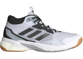 adidas Crazyflight 5 Mid Indoor Cloud White Core Black Grey Two - vue 360