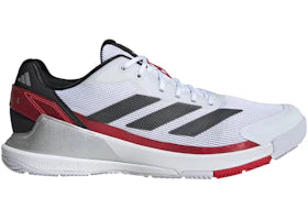 adidas Crazyquick Padel Cloud White Core Black Lucid Red - authentic adidas sneakers