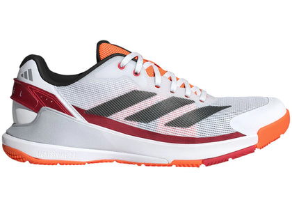adidas Crazyquick Padel White Black Lucid Orange - authentic adidas sneakers