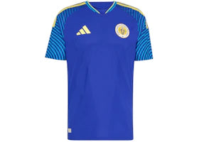 adidas Curacao 26 Home Authentic Jersey Lucid Blue