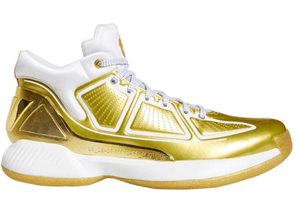 adidas D Rose 10 Metallic Gold - sneakers view 2