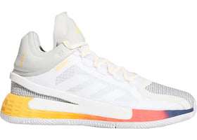 adidas D Rose 11 White Gold Indigo - vue 360